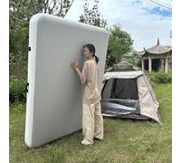 Materassino gonfiabile da 2,0 x 2,0 m, per ginnastica ed esercizi all'aperto, perfetto per campeggio e attività sportive