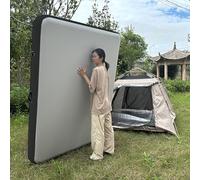 Materassino gonfiabile da 2,0 x 2,0 m, per ginnastica ed esercizi all'aperto, perfetto per campeggio e attività sportive