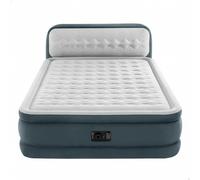 INTEX Intex 64448ND - Materasso Ultra Plush Headboard Autogonfiante, 152x236x86