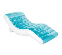 Materassino Gonfiabile Mare Intex Splash Lounge Vinile Azzurro 191x99 cm