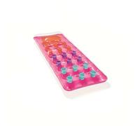 Materassino Gonfiabile Mare Piscina Amaca galleggiante in PVC da 188x71 cm, divano galleggiante da spiaggia(Pink)