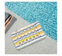 Materassino Gonfiabile Mare Piscina Lettino Gonfiabile Per Piscina Per Adulti Amaca Sedia Galleggiante Per Vacanze Feste Lago Piscina Accessori Spiaggia(Blue Yellow)