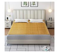 Materassino in bambù estivo fresco per divano e letto, materasso pieghevole da 1,5 x 2 m, leggero, in bambù, traspirante, per il massimo comfort