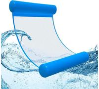 Materassino Mare 110x75cm, 3 Pezzi Promo Amaca Galleggiante Resistente, Gonfiabili Piscina Estivi, Gonfiabile Mare Relax Totale, Materassino Piscina, Gonfiabile Piscina Portatile, Facile da Gonfiare