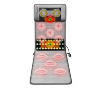 Materassino Massaggiante con Calore Tappetino Massaggiante Elettrico con Shiatsu Massaggiatore Collo Staccabile Seduta Massaggiante per alleviare la stanchezza Letto Divano Donne Uomini