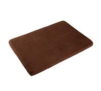 Materassino ortopedico in finta pelle scamosciata - L 120 x P 90 x H 6 cm