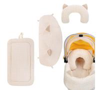 Materassino per animali domestici, tappetino per passeggino in cotone per cani, 56,5 x 35 cm, morbido cuscino rimovibile per passeggino, accessorio per carrello, tappetino lavabile per cani, per