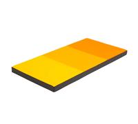 Materassino per Attività Motoria e Angoli Relax Bambini 120x60x6 cm - Giallo
