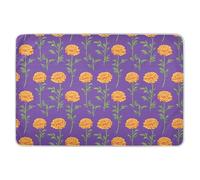 Materassino per bambini con calendule gialle viola, extra large, riutilizzabili, altamente assorbenti, per bambini, adulti, animali domestici, 132,1 x 86,4 cm (lunghezza x larghezza)