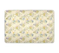 Materassino per bambini con fiori freschi, extra large, riutilizzabili, per bambini, morbido, assorbente, per cambiare l'incontinenza, 132 cm di lunghezza x 86,4 cm di larghezza