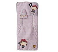Materassino per bambini, sedia + copriimbracature regalo, ipermorbido, ipoallergenico, tessuto 3D traspirante (Pretty Pirate)