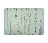 Materassino per letto riutilizzabile, extra large, color lavanda, per bambini, altamente assorbente, traspirante, 132,1 x 86,4 cm (lunghezza x larghezza)