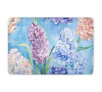 Materassino per pannolini riutilizzabile extra large blu con fiori carini, altamente assorbente, lavabile in lavatrice, per bambini, adulti, animali domestici, 132,1 x 86,4 cm (lunghezza x larghezza)