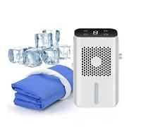 Materassino per raffreddamento ad acqua, sistema di raffreddamento del letto per chi dorme caldo, con controllo tattile silenzioso per l'estate, ideale per la sudorazione notturna