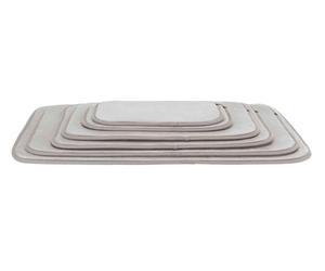 Materassino per trasportino Skudo e Gulliver 46 × 76 cm grigio