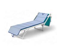 Materassino Pieghevole per Lettino Mare, Sdraio, Piscina, Double Face 52x200 e s