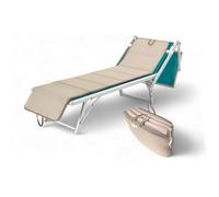 Materassino Pieghevole per Lettino Mare, Sdraio, Piscina, Double Face 52x200 e s