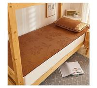 Materassino rinfrescante estivo in bambù - Cuscino per dormire in rattan naturale, design rettangolare, 78,7 x 188 cm per rinfrescarsi istantaneamente, ideale per il comfort della stagione calda