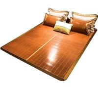 Materassino rinfrescante estivo in rattan, liscio per la stagione calda, 1,35 m x 1,95 m, perfetta soluzione rinfrescante per dormire meglio