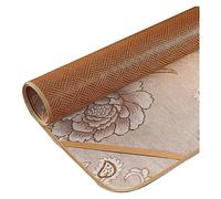 Materassino rinfrescante estivo - Materasso traspirante pieghevole in seta di ghiaccio rattan per clima caldo resistente al sudore, 0,8 x 1,9 m (34 x 74) - perfetto per uso esterno e interno