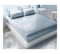 Materassino rinfrescante estivo, pieghevole, per un sonno fresco, traspirante, per notti calde, grigio, 80 x 200 cm, ideale per il comfort estivo