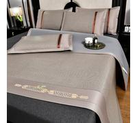 Materassino rinfrescante in bambù estivo, traspirante, per casa e dormitorio, facile da pulire, in bambù, colore H 120 cm, perfetto per la stagione calda
