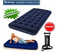 MATERASSINO TELO GONFIABILE PER PISCINA MARE CAMPEGGIO MATERASSO BESTWAY VINILE