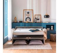 Materasso 100% materiale bultex, speciale divano letto Bianco 115 x 185 cm