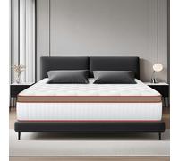 Materasso 140x200, Memory Foam e Molle Insacchettate, Altezza 26 cm, Certificato Oeko-TEX®, Media-Rigida H3, Materasso Matrimoniale Ortopedico, Isolamento del Movimento, Ergonomico, Traspirante