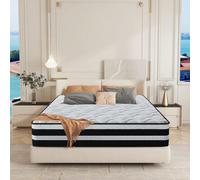 Materasso 160x200 cm - Altezza 26 cm - Memory Foam - Lusso - Antiacaro - 8 Zona Comfort - Molle Insacchettate - H3 Rigidità Media - Certificato Oeko-Tex - Ortopedico YIDATONG Materasso di lusso: immer