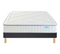 Materasso 651 molle insacchettate 3 zone, Full Bed Bianco 80 x 200 cm