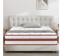 Materasso 90 x 190, Altezza 26 cm, Materasso Singolo Ortopedico, Certificato Oeko-TEX®, Memory Foam e Molle Insacchettate, Media-Rigida, 7 Zone Ergonomico, Isolamento del Movimento, Traspirante