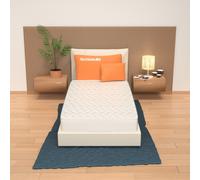 MiaSuite Materasso Memory Singolo 90x190 cm Alto 17 cm, Traspirante, Ortopedico con Dispositivo Medico | 100% Made in Italy | Supreme