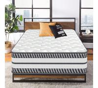 Materasso 90x200 cm, Molto Spesso 25 cm, Materasso in Memory Foam con Anima a Molle, Confortevole, Traspirante, di Supporto, Mediamente Rigido [Molle insacchettate e Tessuto Morbido e Traspirante]: mo