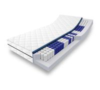 Materasso a 7 zone a molle insacchettate Sleezzz Superior 90 x 190 cm, altezza 18 cm, livello di rigidità H3