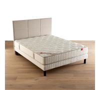 Materasso a molle insacchettate Le poétique Beige 90 x 190 cm