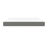 Materasso a Molle Insacchettate Queen 152x203x20 cm Grigio Scuro