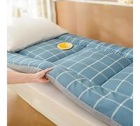 Materasso a pavimento arrotolabile, materasso futon portatile, materasso futon extra spesso soffice, materasso futon singolo, doppio pieghevole, tappetino da campeggio