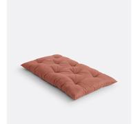 Materasso a terra da 120 cm in cotone riciclato, Scenario Marrone 120 x 60 cm
