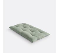 Materasso a terra da 120 cm in cotone riciclato, Scenario Verde 120 x 60 cm