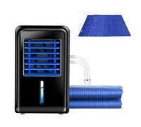 Materasso ad Acqua di Raffreddamento, Coprimaterasso Rinfrescante, Serbatoio D'acqua Visibile Da 2,5 L, design regolabile, Per Chi Dorme Caldo E Suda Di Notte(W70cmxL160cm/W27inxL63in)