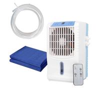 Materasso ad Acqua di Raffreddamento, Coprimaterasso Rinfrescante Silenzioso, PVC, Telecomando, 63x27/54 Pollici, Per Chi Dorme Caldo E Suda Di Notte(W140cmxL160cm/W55inxL63in)