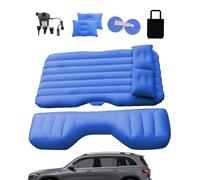 Materasso ad aria per auto - Letto posteriore gonfiabile ispessito con cuscino, pompa di gonfiaggio rapida | Superficie impermeabile durevole compatibile con, berlina, camion, per campeggio