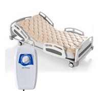 Materasso alternato a pressione d'aria per la prevenzione delle piaghe da letto e sollievo dalle ulcere da pressione, cuscino a bolle d'aria per uso ospedaliero e domestico, topper medico con sistema