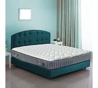 Materasso Alto 25 Cm DETRAIBILE a Micro molle insacchettate a 7 zone differenziate e Memory foam con tessuto ANALLERGICO, STAR - Materasso singolo 85x190