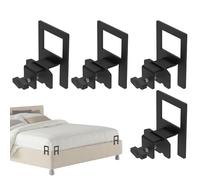 Materasso Anti Scivolamento - Ferma Materasso per Letti con Struttura - 4 Pezzi Guarnizioni Per Mobili Resistenti Per Studenti Universitari Chi Dorme Leggero