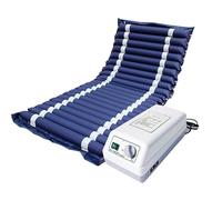 Materasso Antidecubito Antiscivolo,Allungato,A Pressione Alternata con Pompa Silenziosa,Impermeabile,In Pvc,Traspirante per La Prevenzione Di Ulcere Da Pressione Da Decubito,Blu Navy,Normale,200x90cm