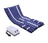 Materasso Antidecubito con Pompa Silenziosa e Impermeabile, Materasso Antidecubito Pressione Alternata per Ospedali, Case, Letti Ospedalieri, Materasso A Pressione Alternata 195*90*10cm