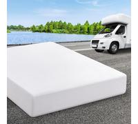 Materasso corto in memory foam da 10 pollici, materasso da tè verde rinfrescante/gel in una scatola per roulotte, rimorchio/camion, materasso a sollievo dalla pressione, prodotto negli Stati Uniti, 75