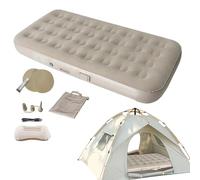 Materasso da campeggio gonfiabile, materasso da campeggio | PAD SLINGE SPLABLABILE LEGGEGGIO | Forniture di viaggio, letto ad aria portatile per auto, transizioni in movimento, barbecue familiari